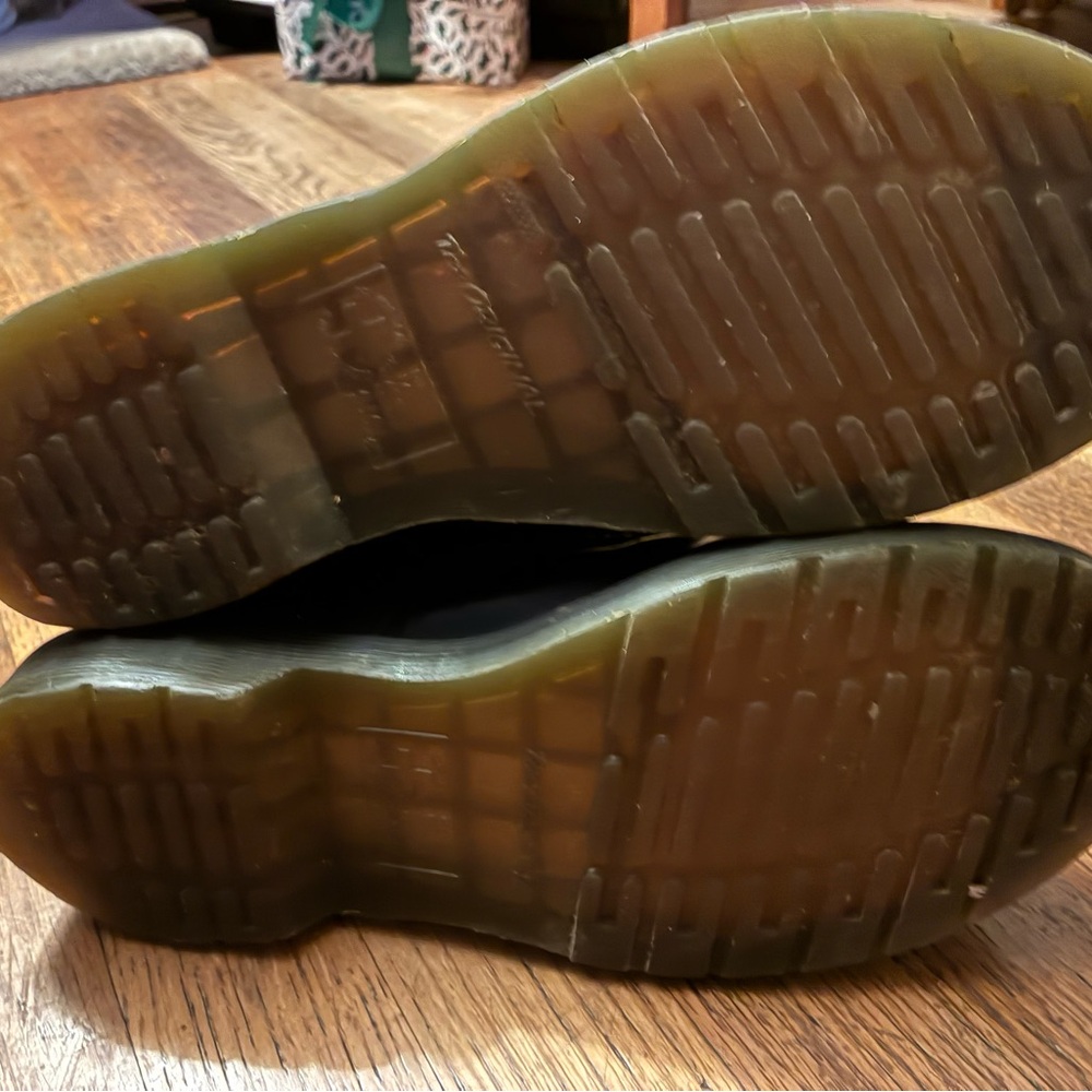 Dr. Martens Classic Black Leather Boots - Picture 3 of 4